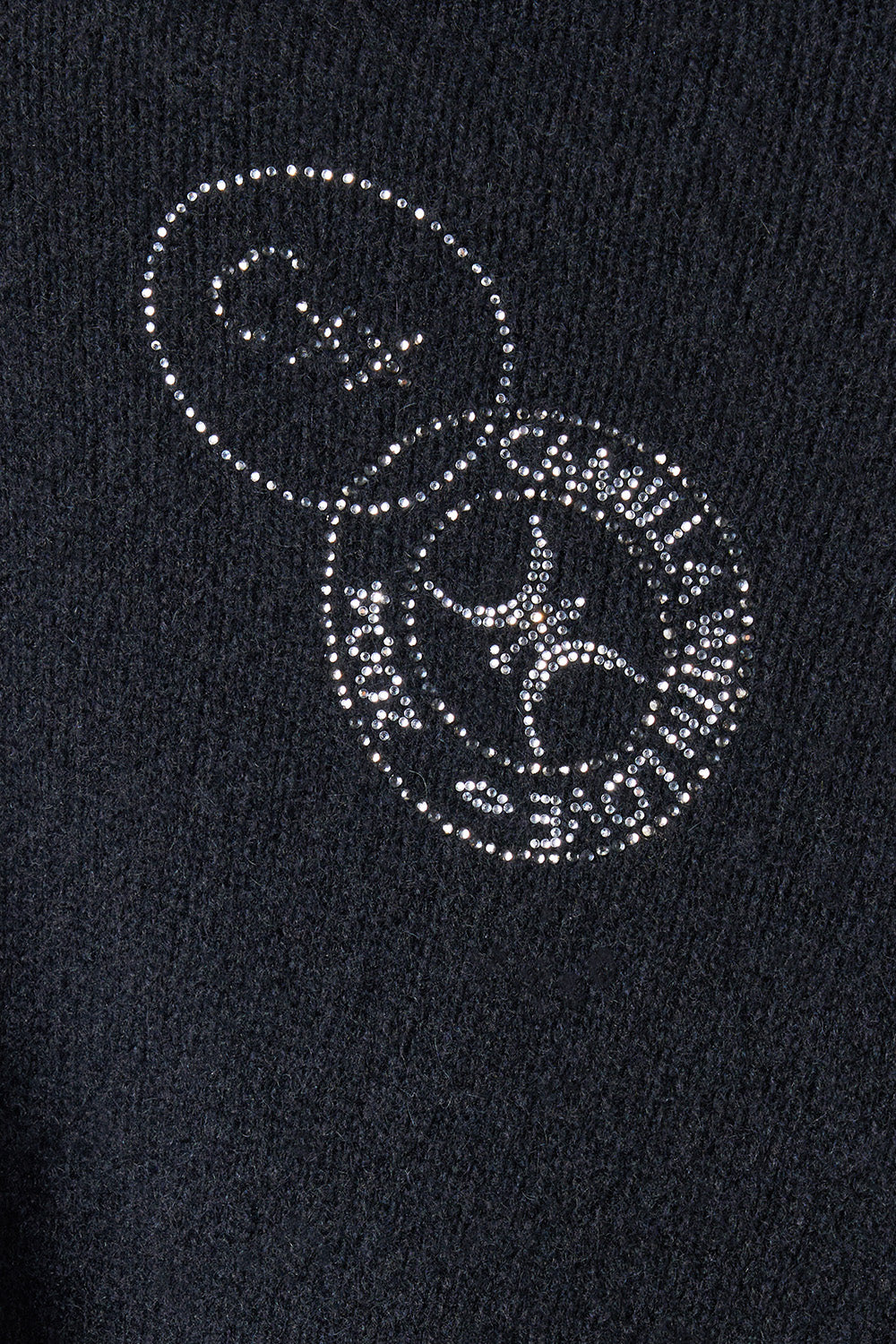 CASHMERE KNIT OVERSIZED LAYER NIGHT GARDEN