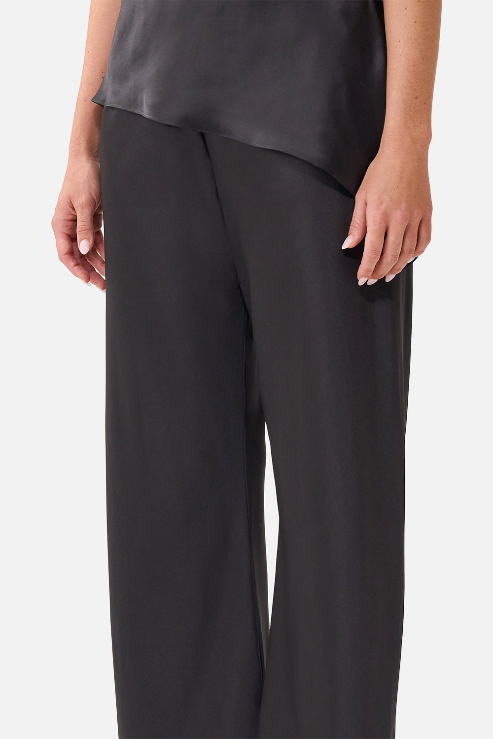 BIAS CUT DRAWSTRING PANT SILK ESSENTIALS