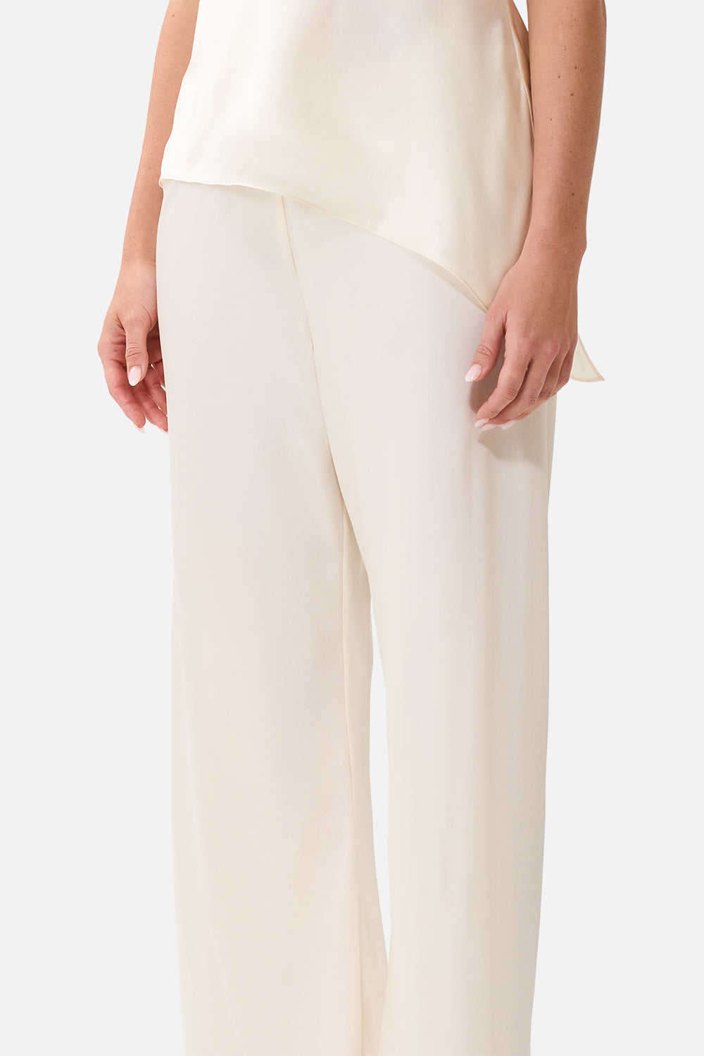 BIAS CUT DRAWSTRING PANT SILK ESSENTIALS