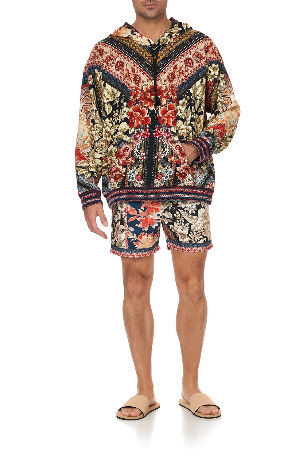 MENS OVERSIZED HOODIE MEADOW HE WROTE