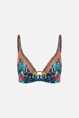 RING FRONT HIGH TRI BRA IN A FLUTTER