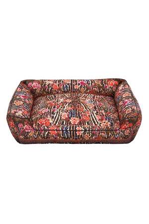PRINTED DOG BED LIV A LITTLE