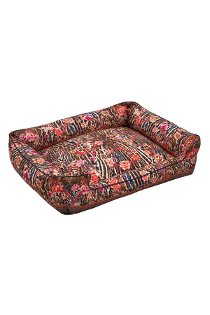 PRINTED DOG BED LIV A LITTLE