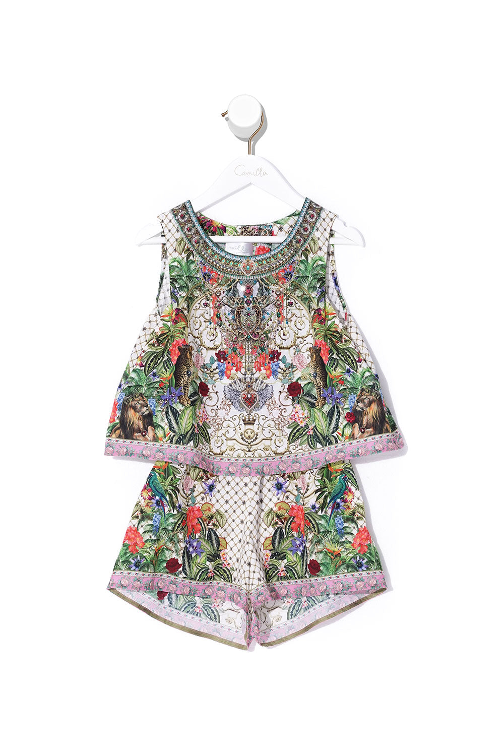 INFANTS DOUBLE LAYER PLAYSUIT FAIR VERONA