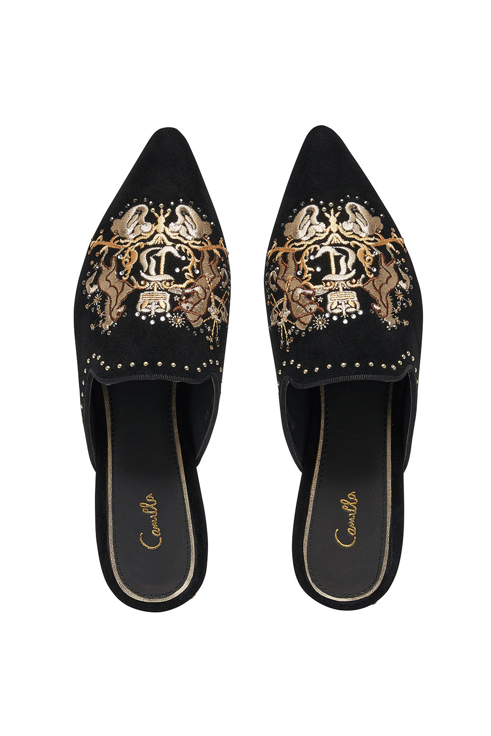 EMBROIDERED SLIPPER DINING HALL DARLING