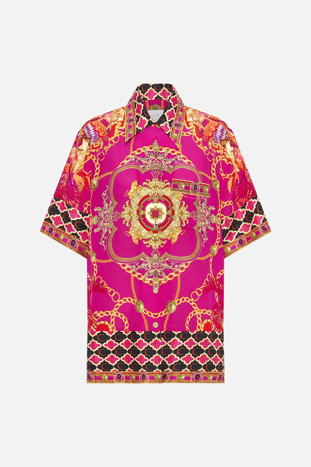 OVERSIZED SHIRT WITH POCKET WILD AND RUNNING