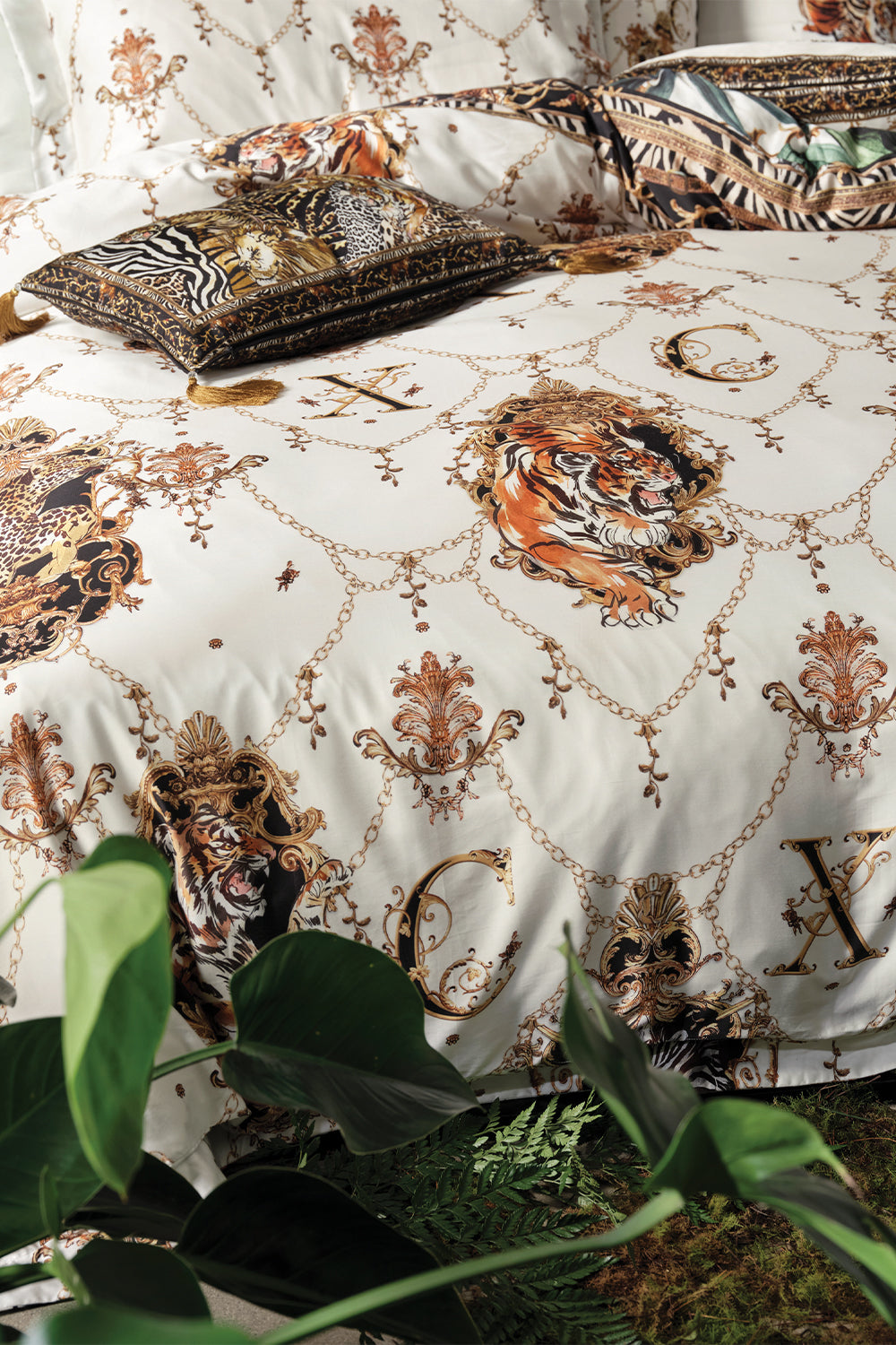 QUILT COVER SET TIGER TRAP