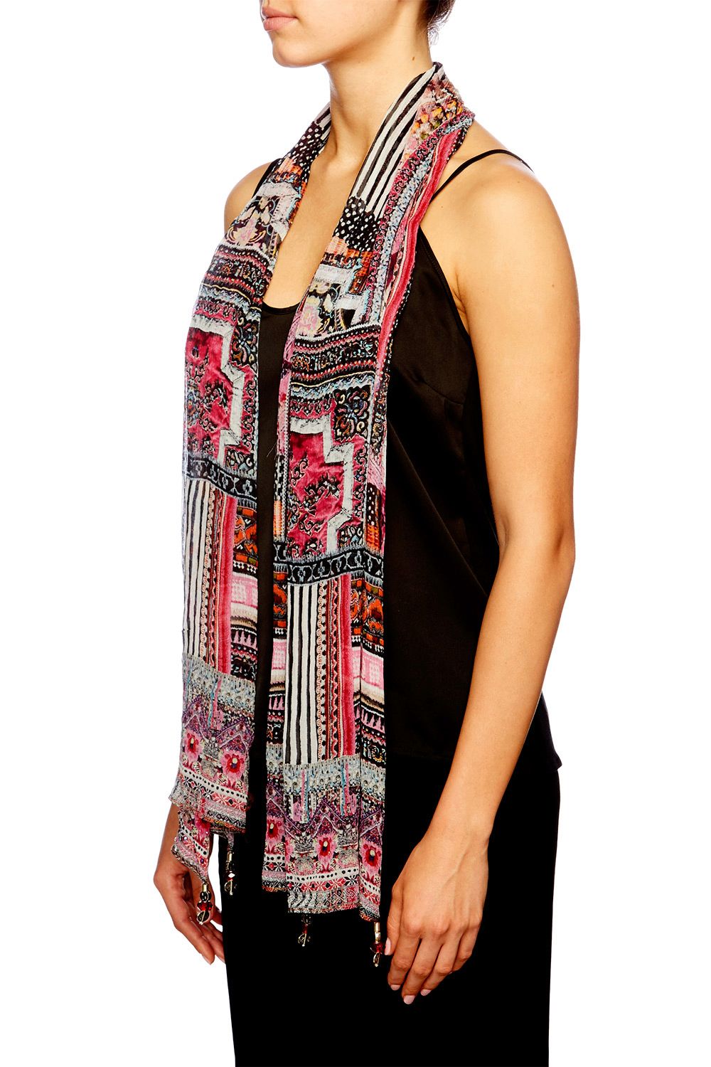 STRAIGHT AND NARROW LONG SCARF