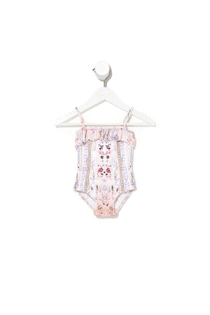 BABIES ONE PIECE WITH FRILL PINK LEMONADE