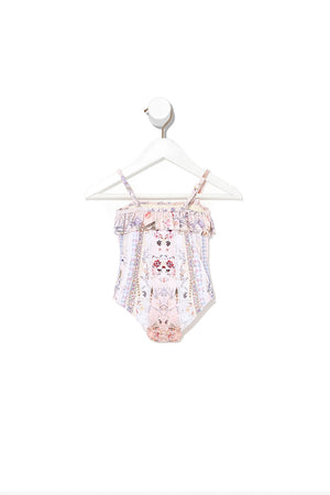BABIES ONE PIECE WITH FRILL PINK LEMONADE