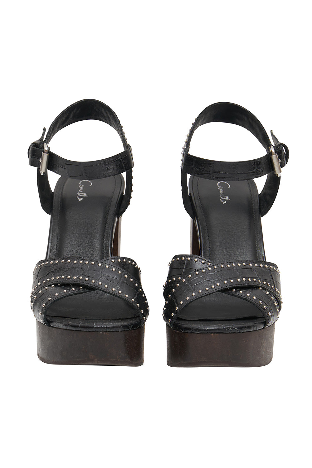 CROC PLATFORM SOLID BLACK