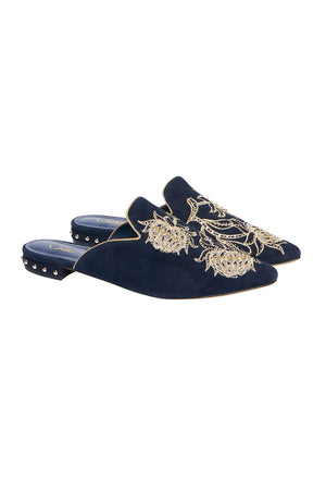 AUS EMBROIDERED SLIPPER SOUTHERN TWILIGHT