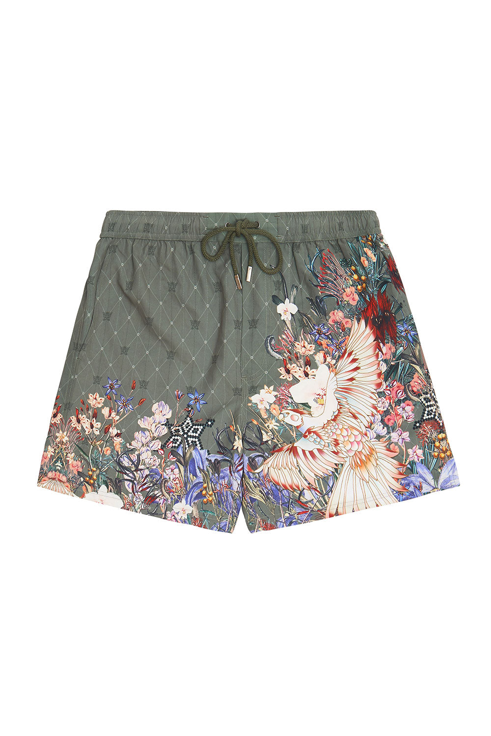 ELASTIC WAIST BOARDSHORT WATCHFUL WINGS