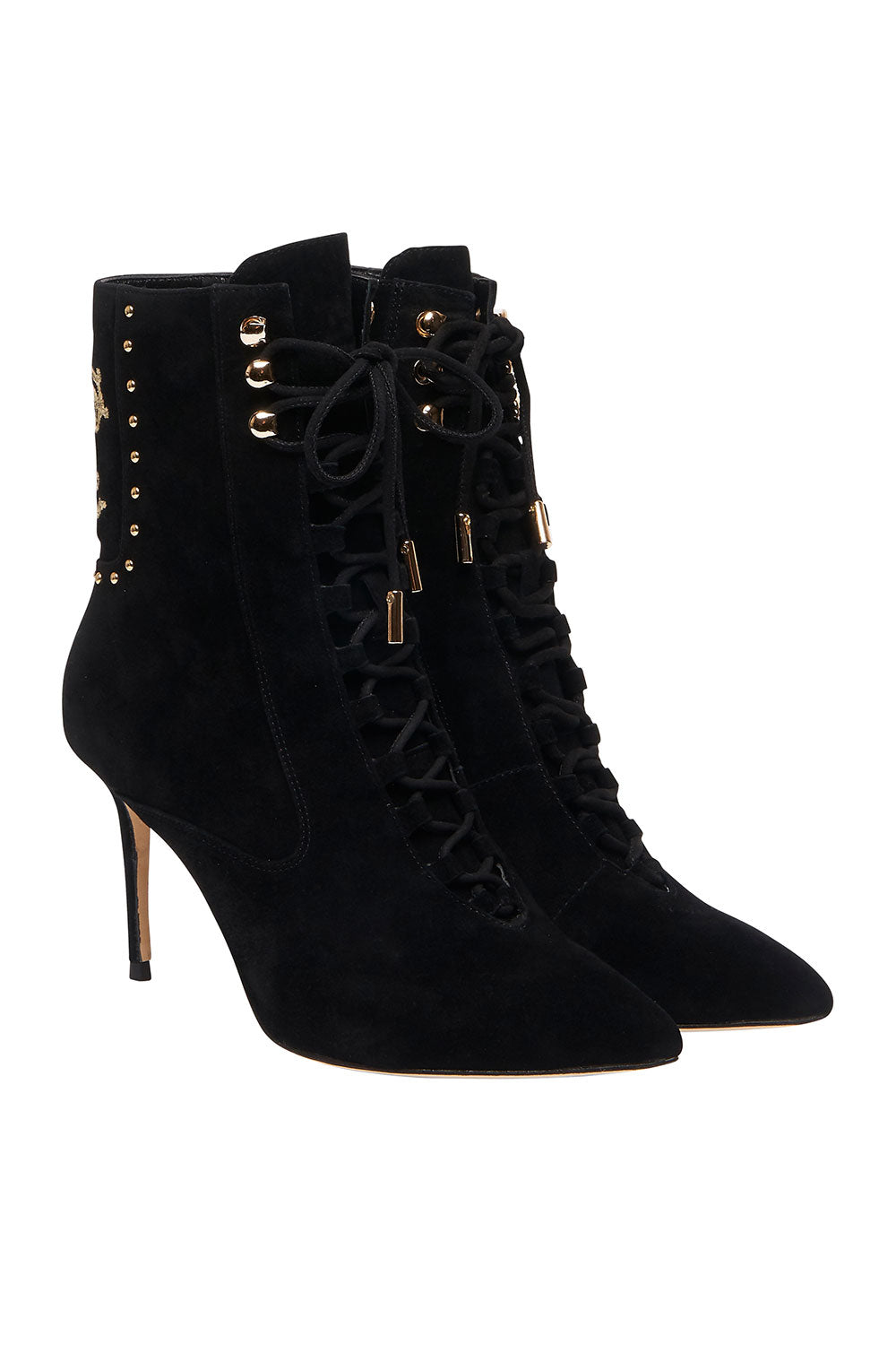 LACED BOOT BLACK CONTEMPORARY