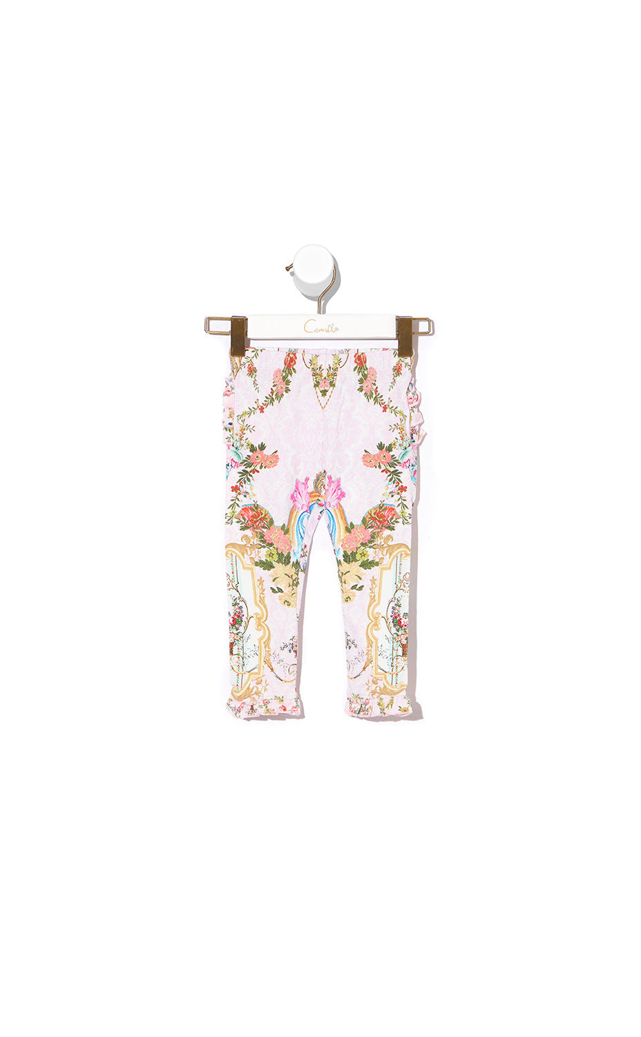 BABIES LEGGINGS WITH FRILL LITTLE PETAL