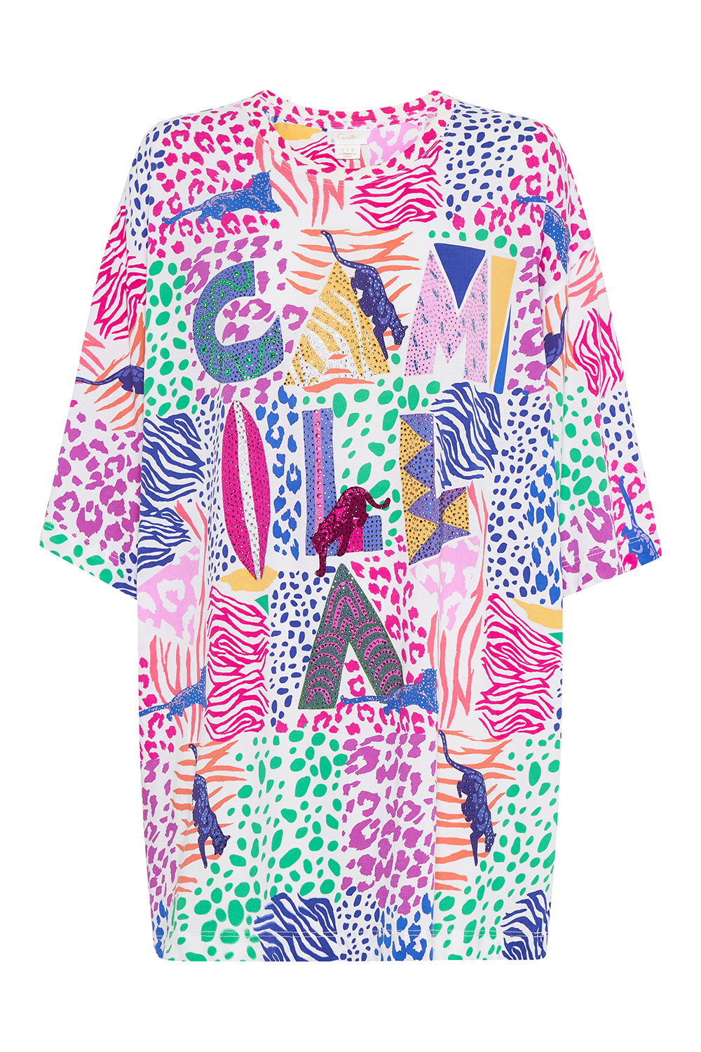 SUPER OVERSIZED TEE BONZA BABE