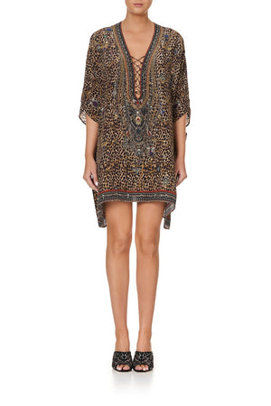SHORT LACE UP KAFTAN POETIC ANARCHY