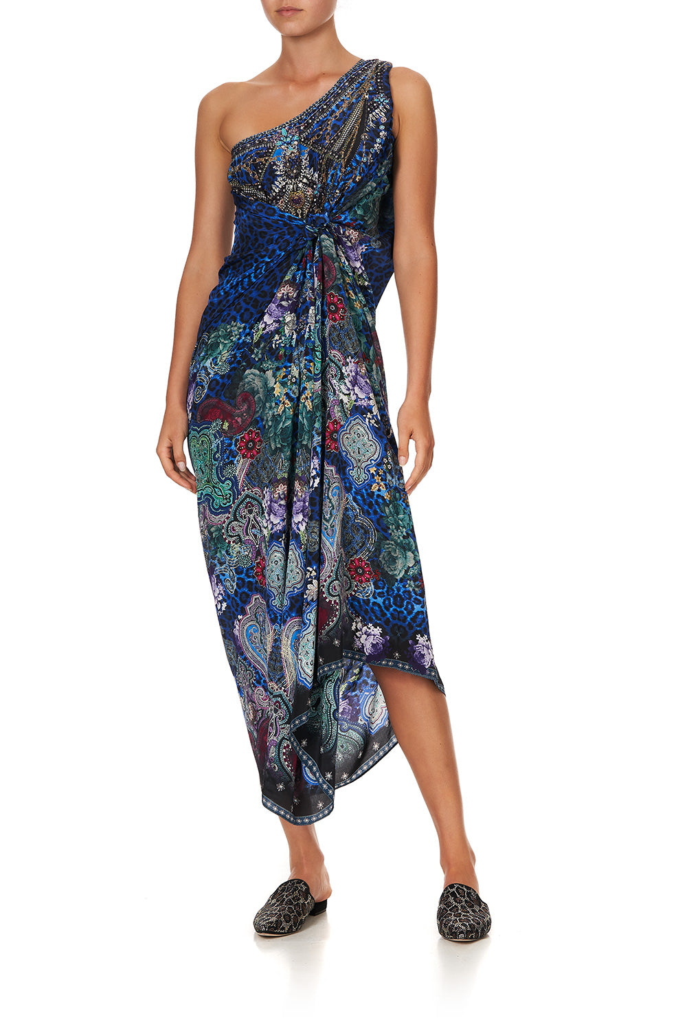 ROUND NECK KAFTAN CAMDEN MOON