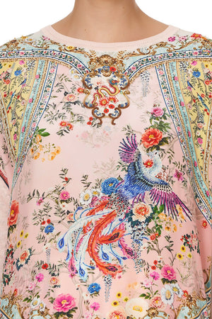 LONG SLEEVE JUMPER WITH PRINT FRONT PARTY IN THE PALACE