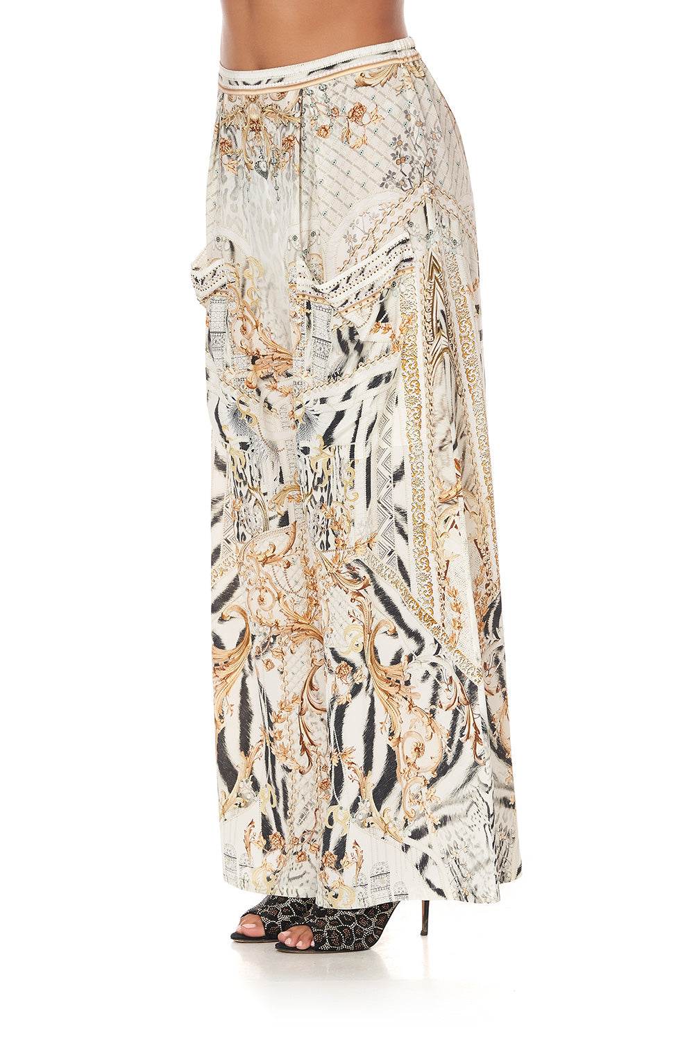 WIDE LEG TROUSER WITH FRONT POCKETS GATES OF GLORY