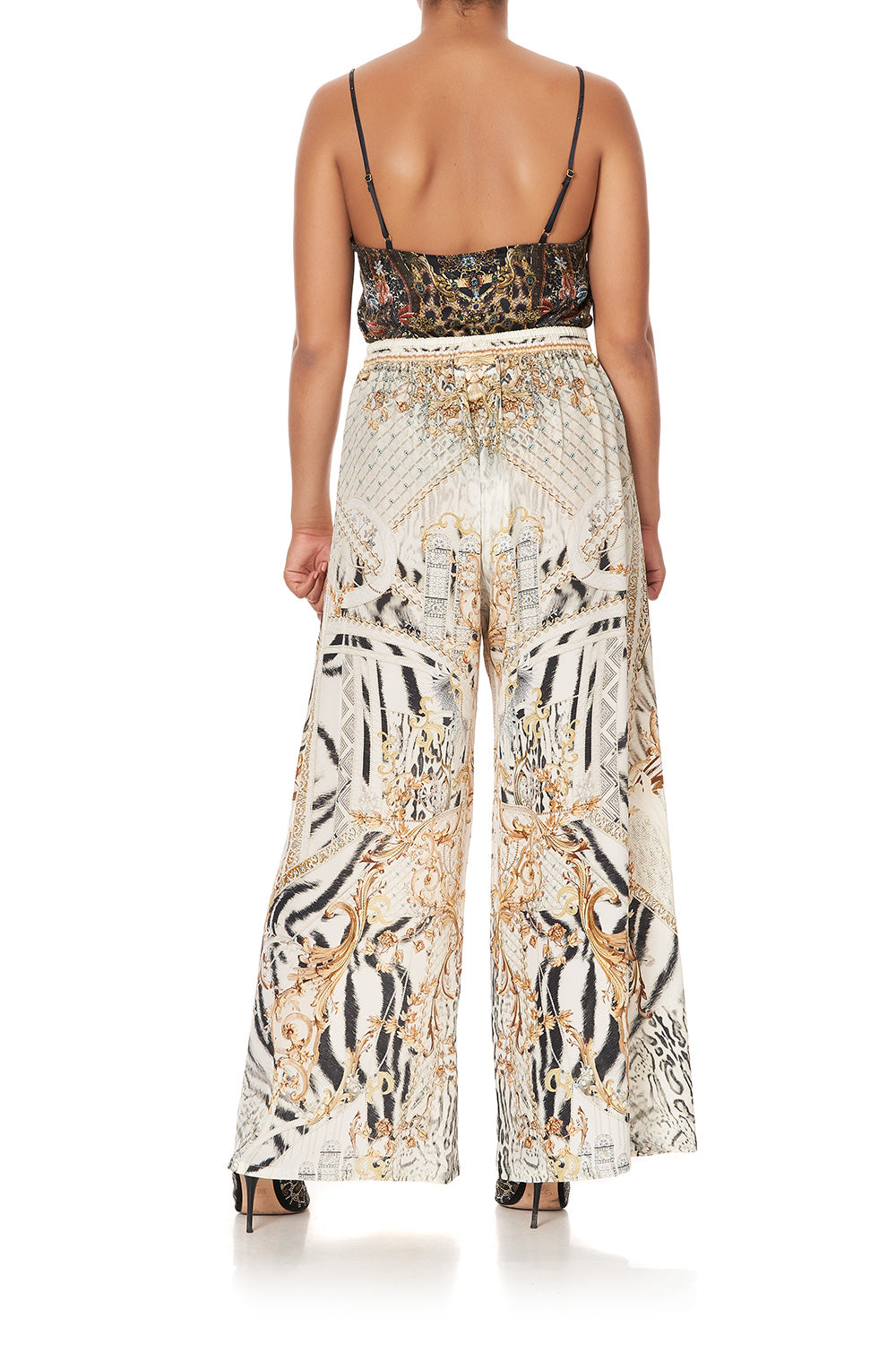 WIDE LEG TROUSER WITH FRONT POCKETS GATES OF GLORY