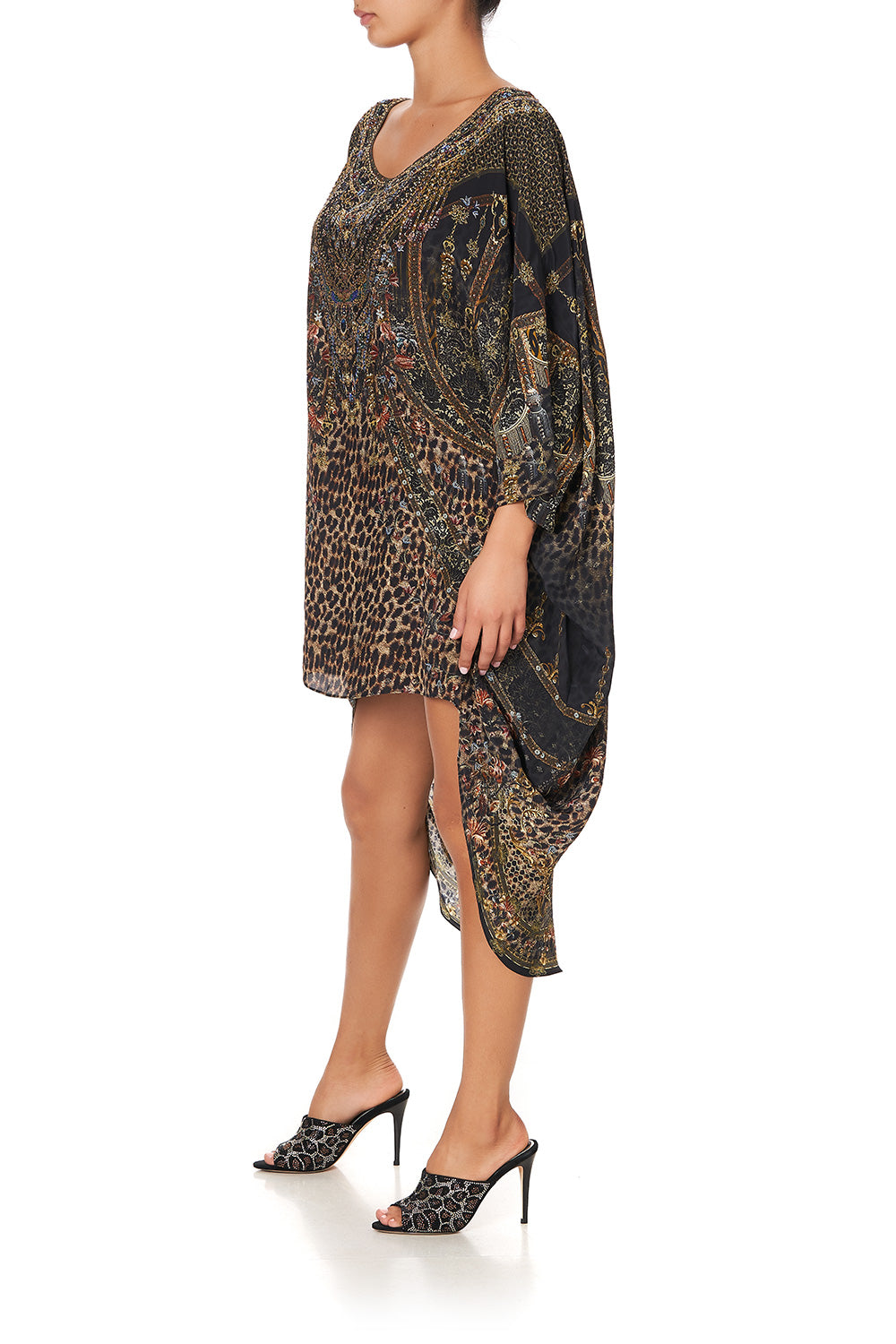 SCOOP BACK HEM DRESS ABINGDON PALACE