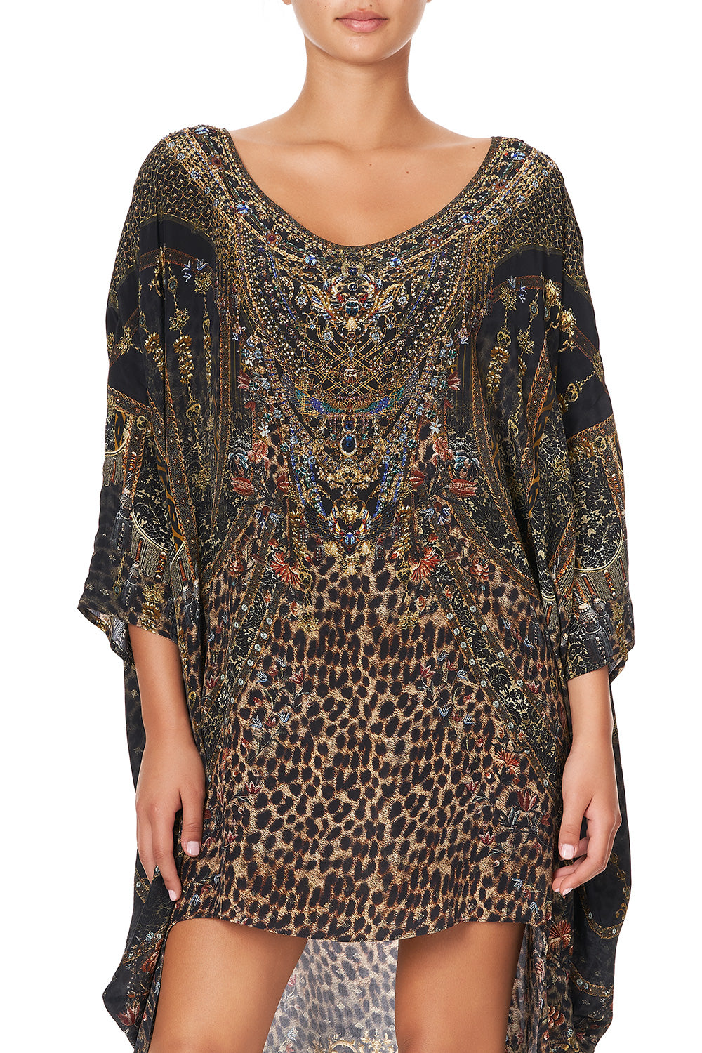 SCOOP BACK HEM DRESS ABINGDON PALACE