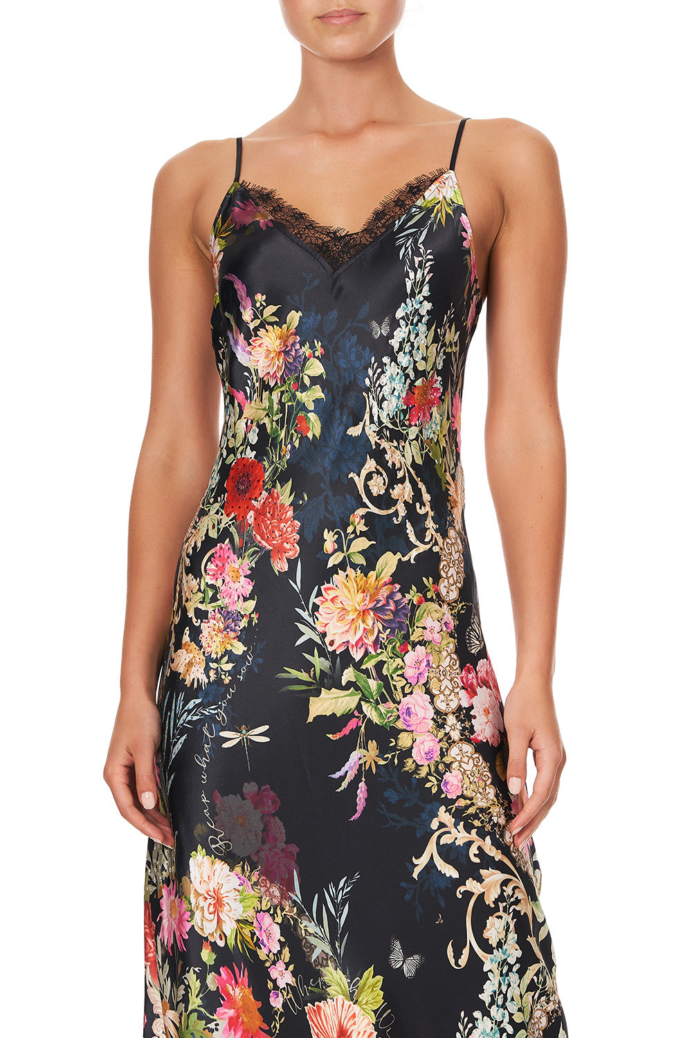 SLIP MAXI DRESS HAMPTON HIVE