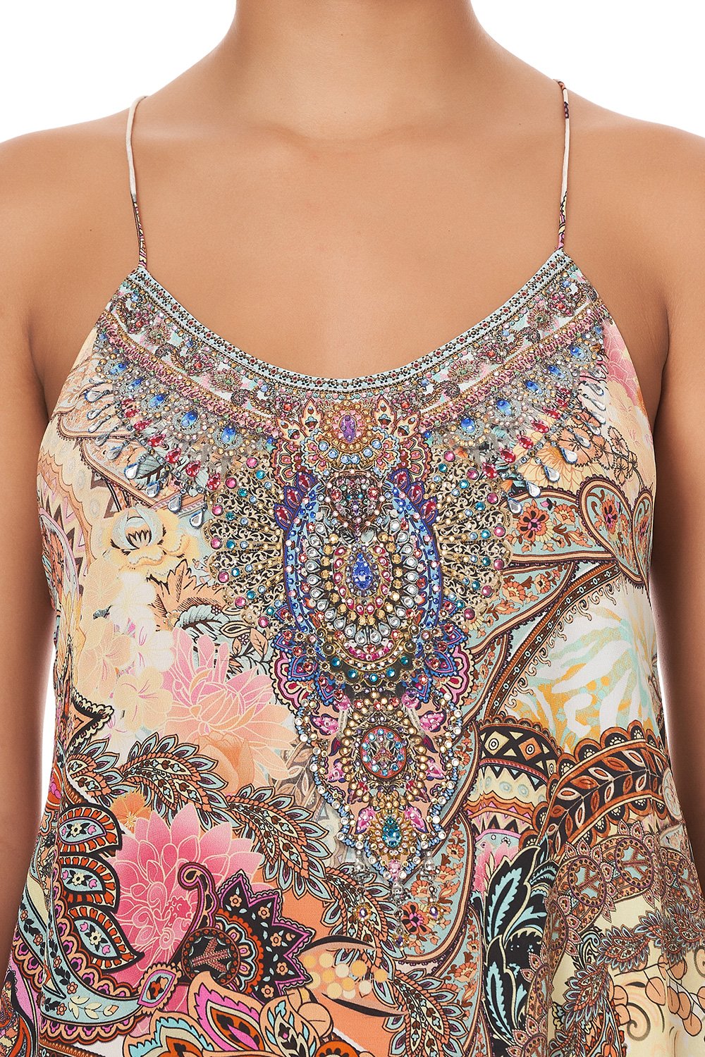 T BACK SHOESTRING TOP CARNABY DISCO