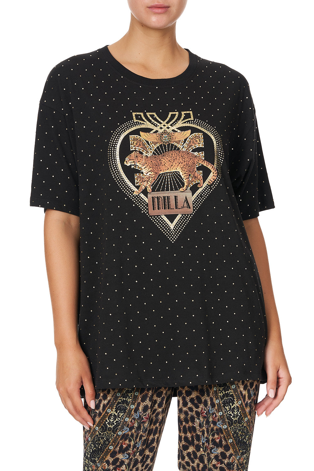 OVERSIZE BAND TEE ABINGDON PALACE