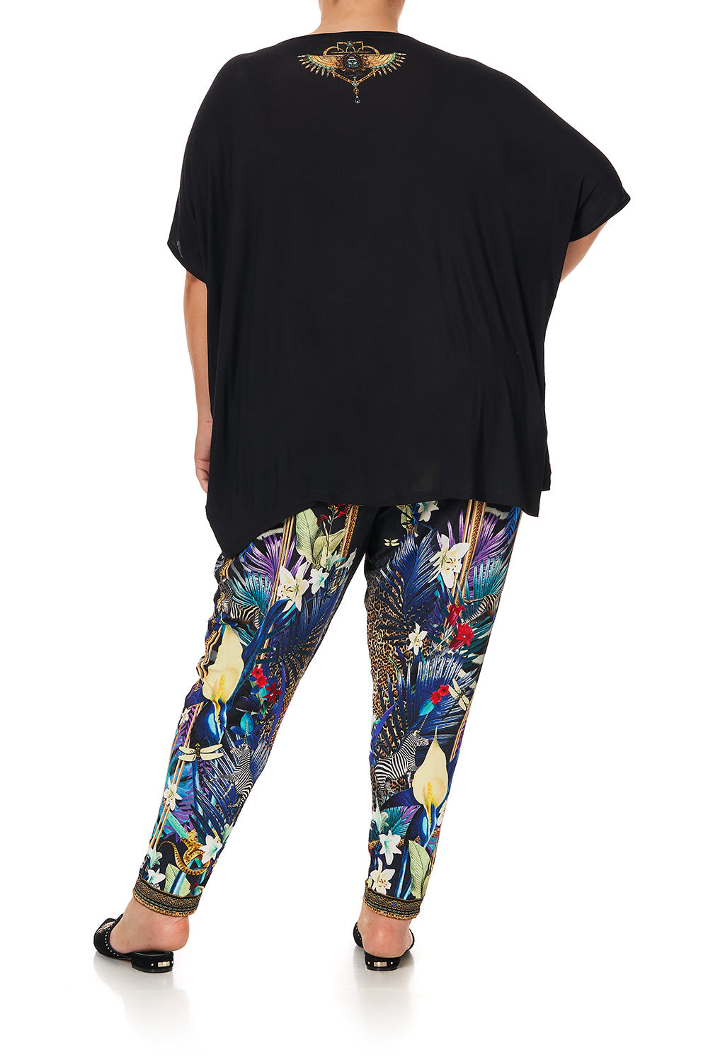 LOOSE FIT ROUND NECK TEE RAINBOW ROOM