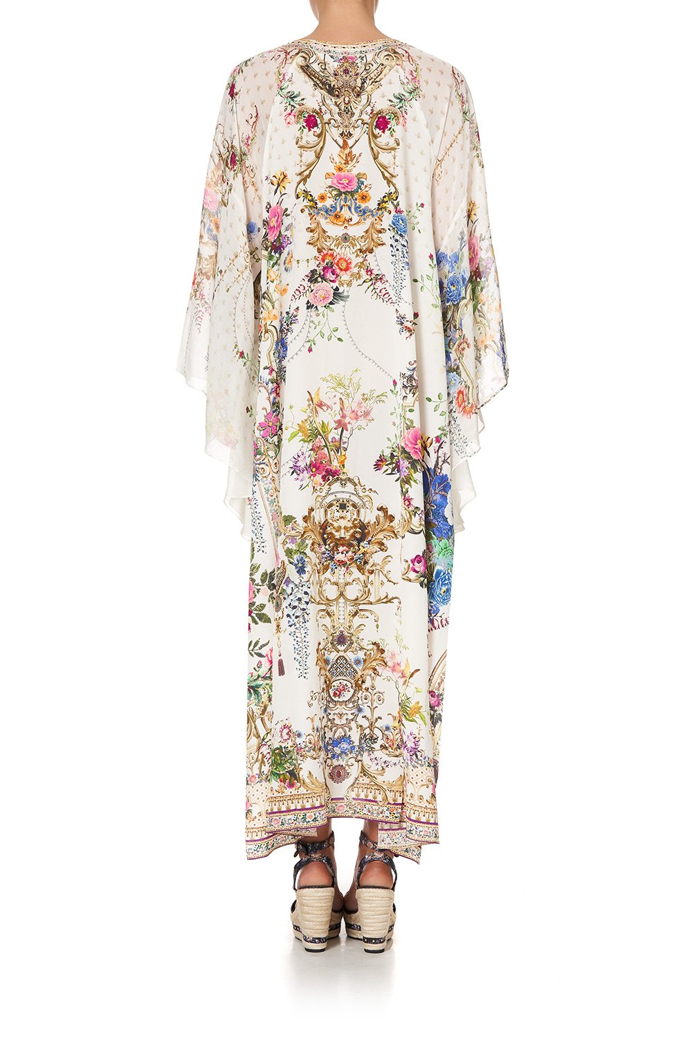 LONG RAGLAN SLEEVE FLARED KAFTAN BY THE MEADOW