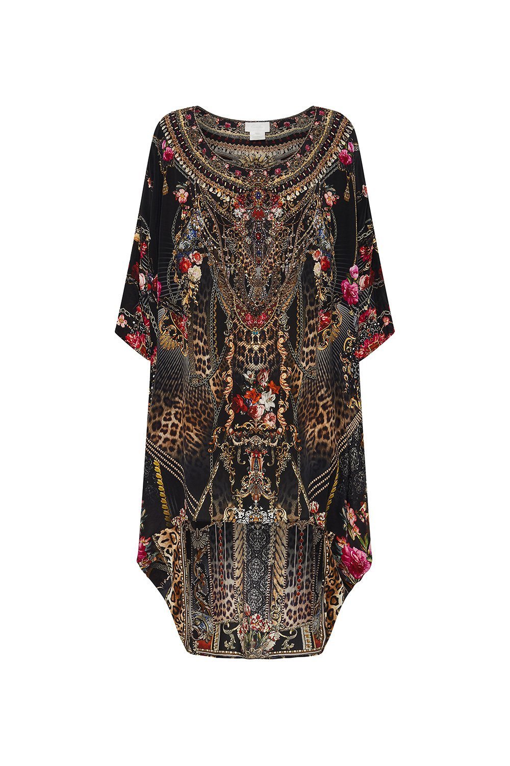 SCOOP BACK HEM DRESS GOTHIC GODDESS