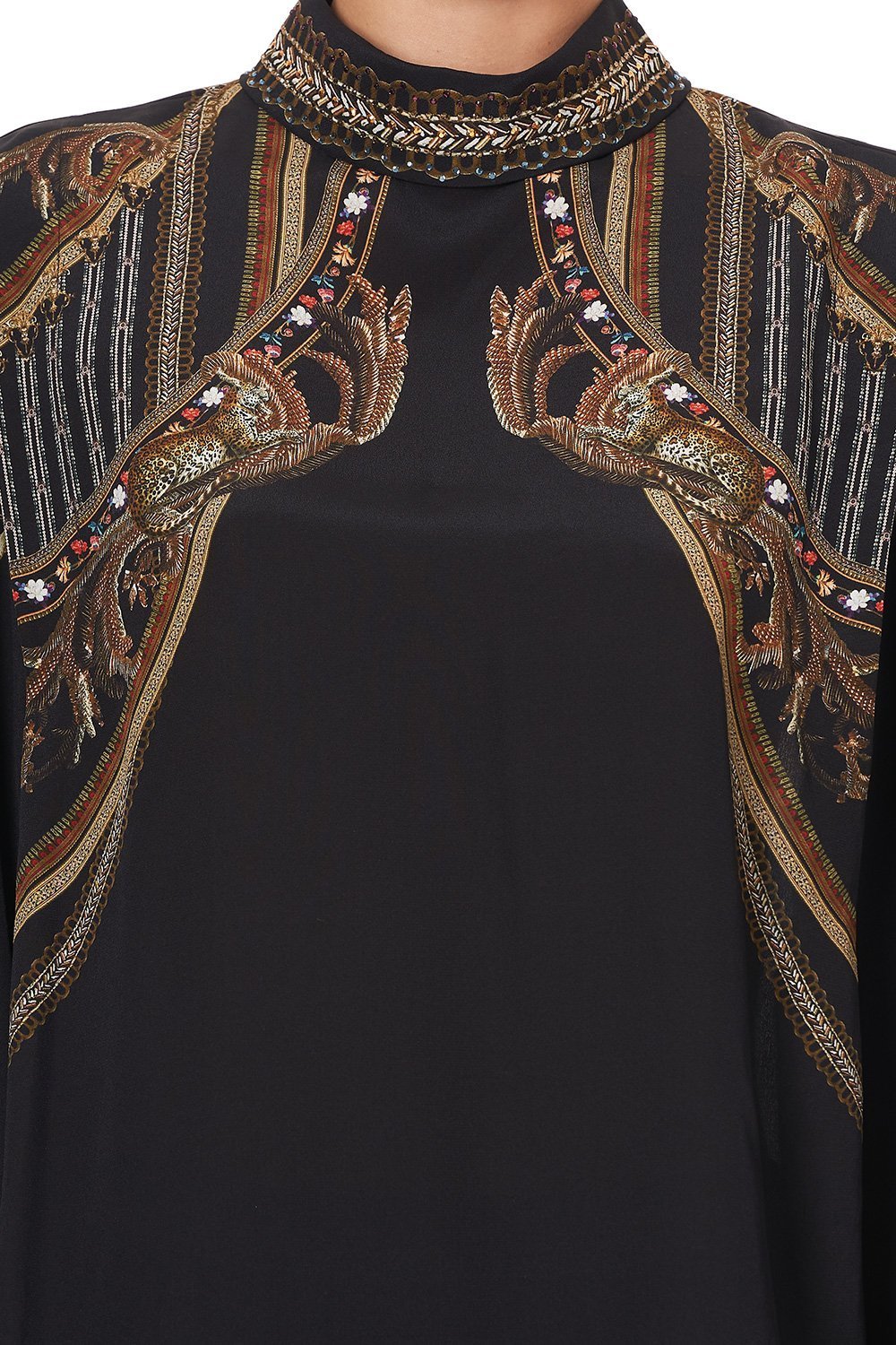 TUCKED SHOULDER TOP BELLE OF THE BAROQUE