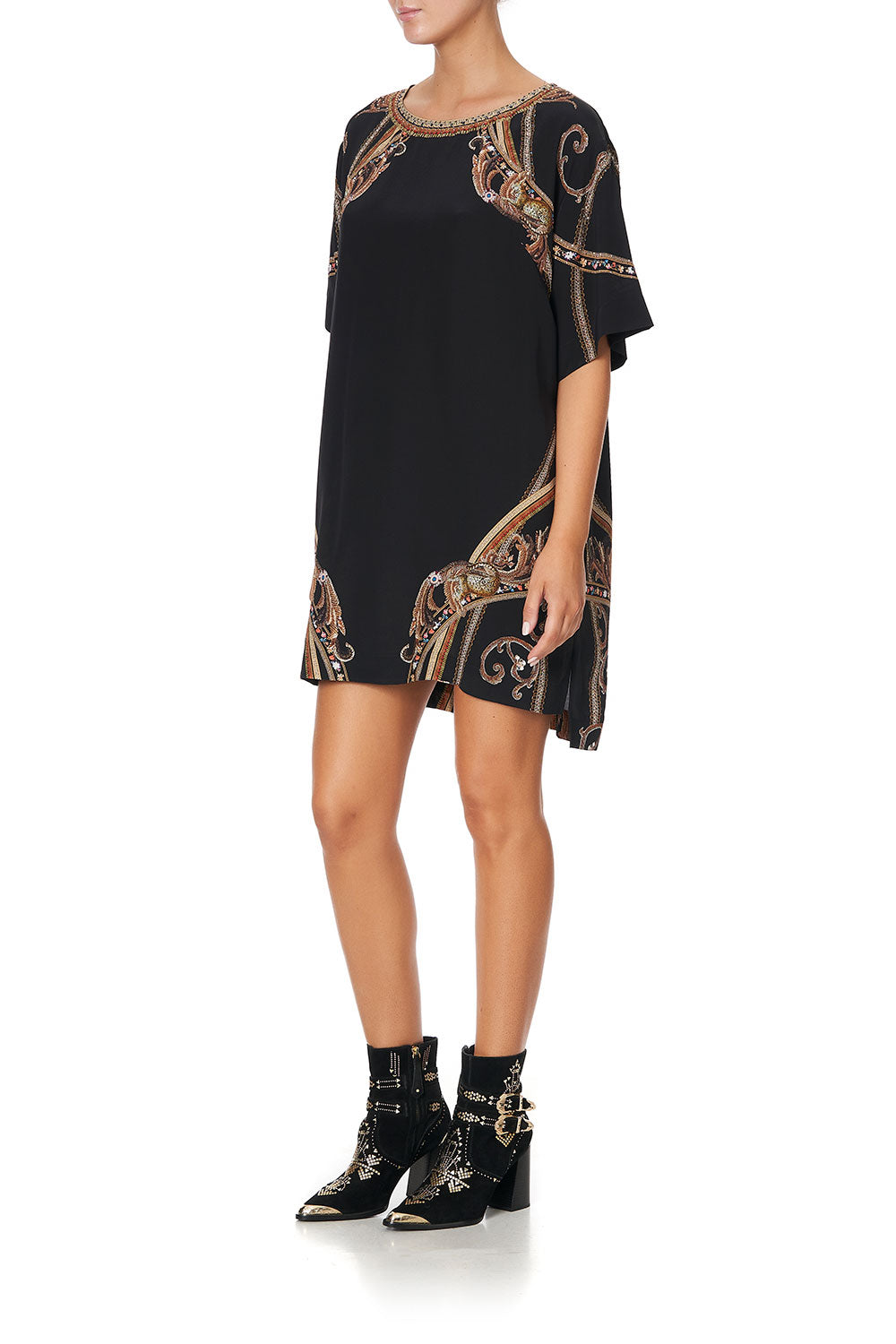 SCOOP NECK TEE DRESS BELLE OF THE BAROQUE