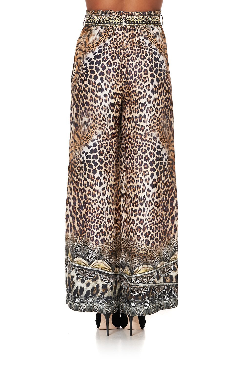 PAPERBAG WAIST WIDE LEG PANT CALL OF THE CATHEDRAL