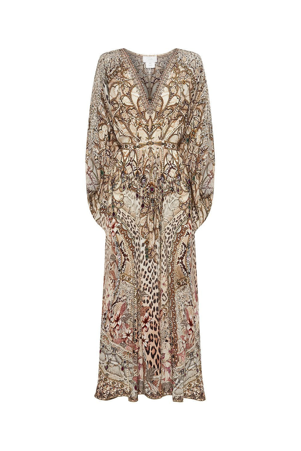 MIDI KAFTAN WITH WAIST DETAIL ALL IS NOUVEAU