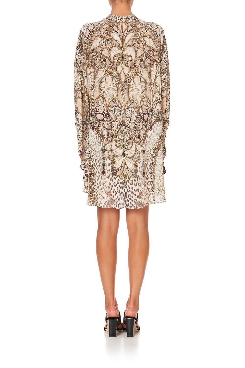 SHORT KAFTAN WITH HIGH NECK ALL IS NOUVEAU