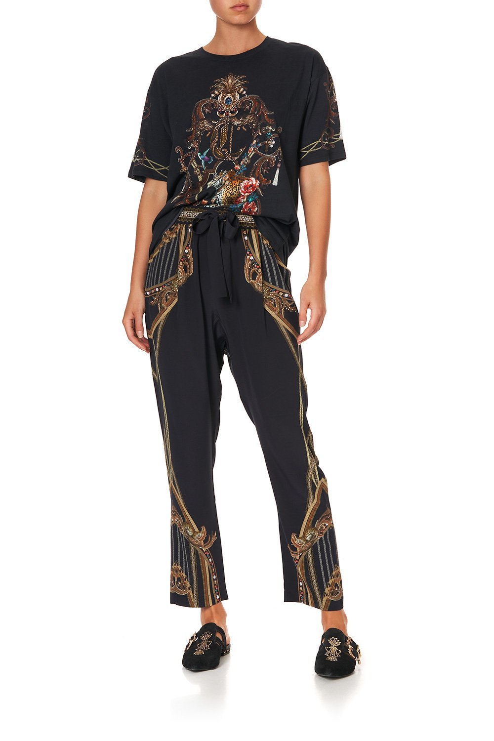 OVERSIZE BAND TEE BELLE OF THE BAROQUE