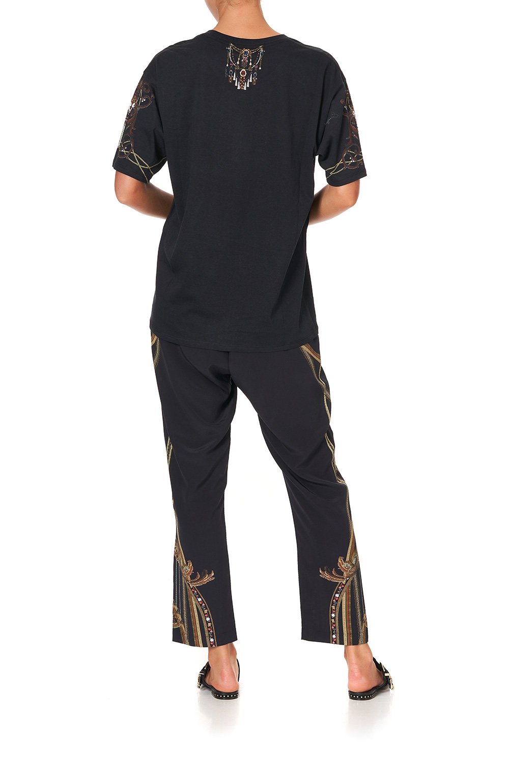 OVERSIZE BAND TEE BELLE OF THE BAROQUE