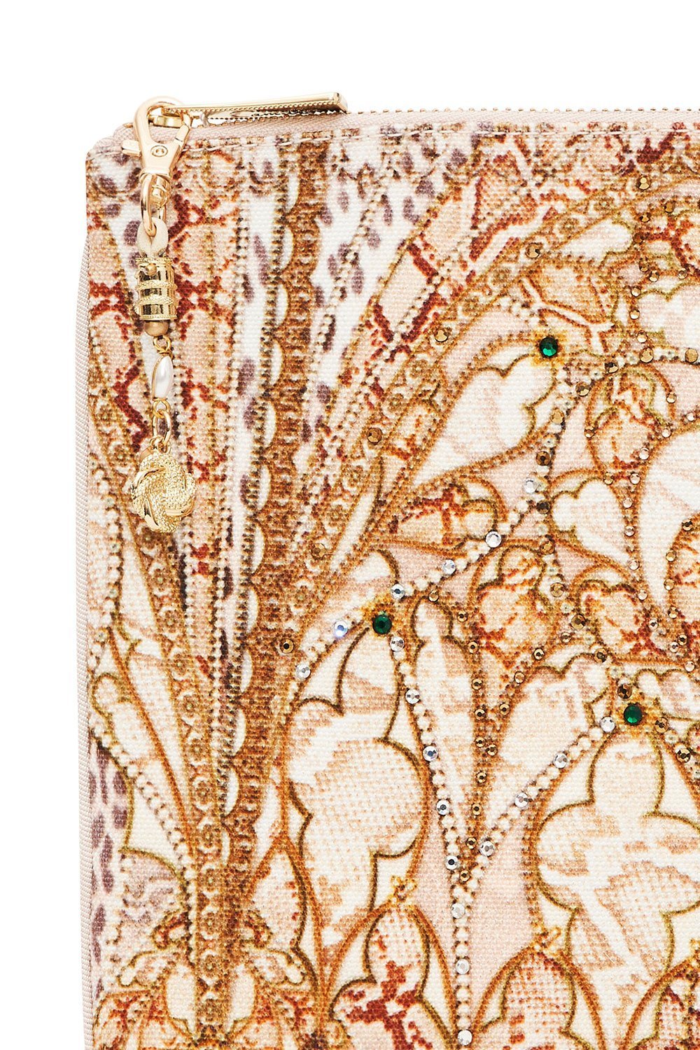 SMALL CANVAS CLUTCH ALL IS NOUVEAU