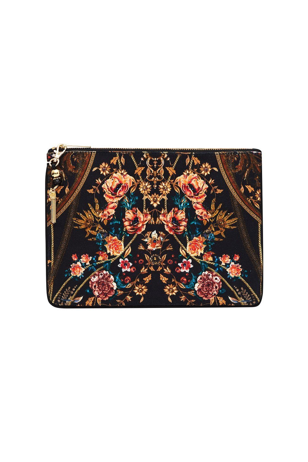 SMALL CANVAS CLUTCH BELLE OF THE BAROQUE