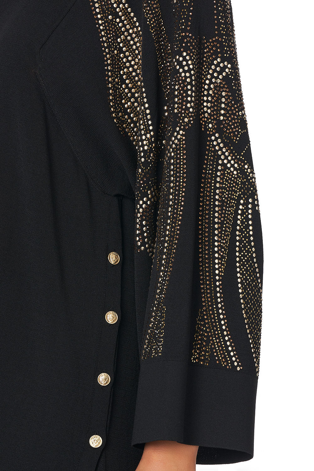 SIDE SPLIT KNIT BELLE OF THE BAROQUE