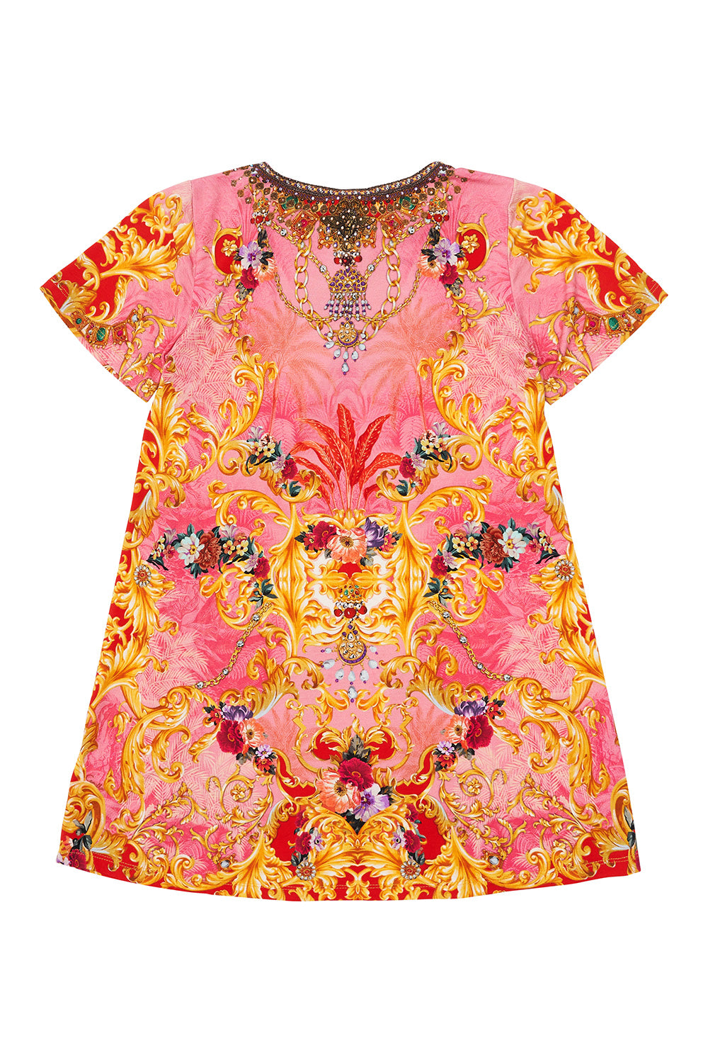 KIDS TSHIRT DRESS WITH FLARE HEM 12-14 DIARIES OF A DIVA