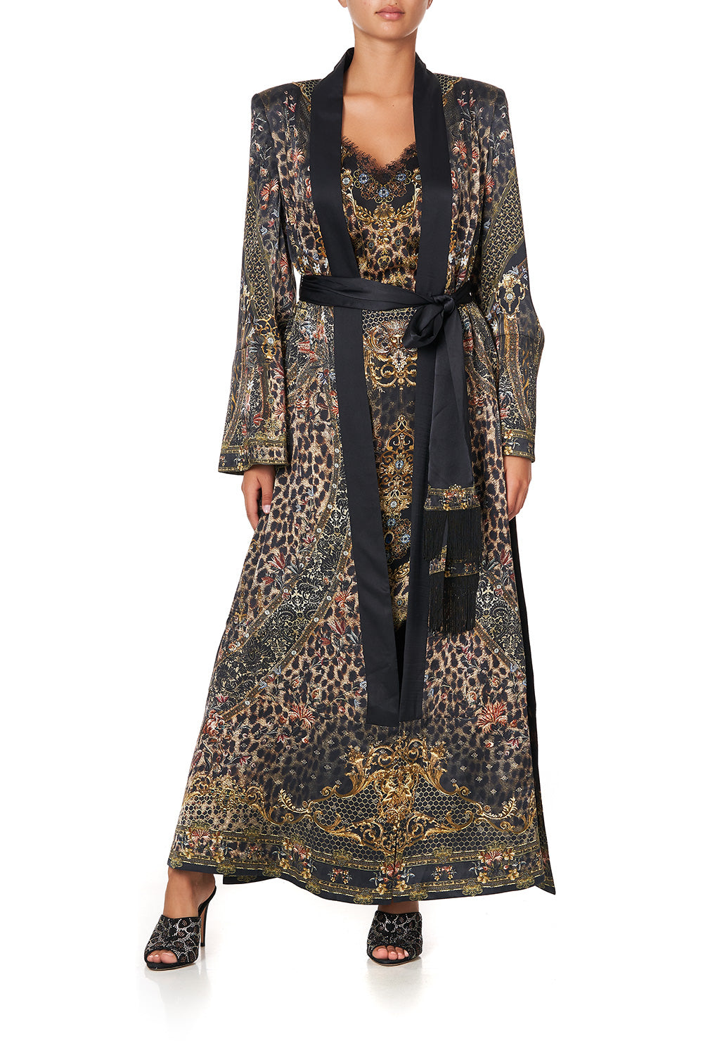 KIMONO COAT WITH SPLITS ABINGDON PALACE