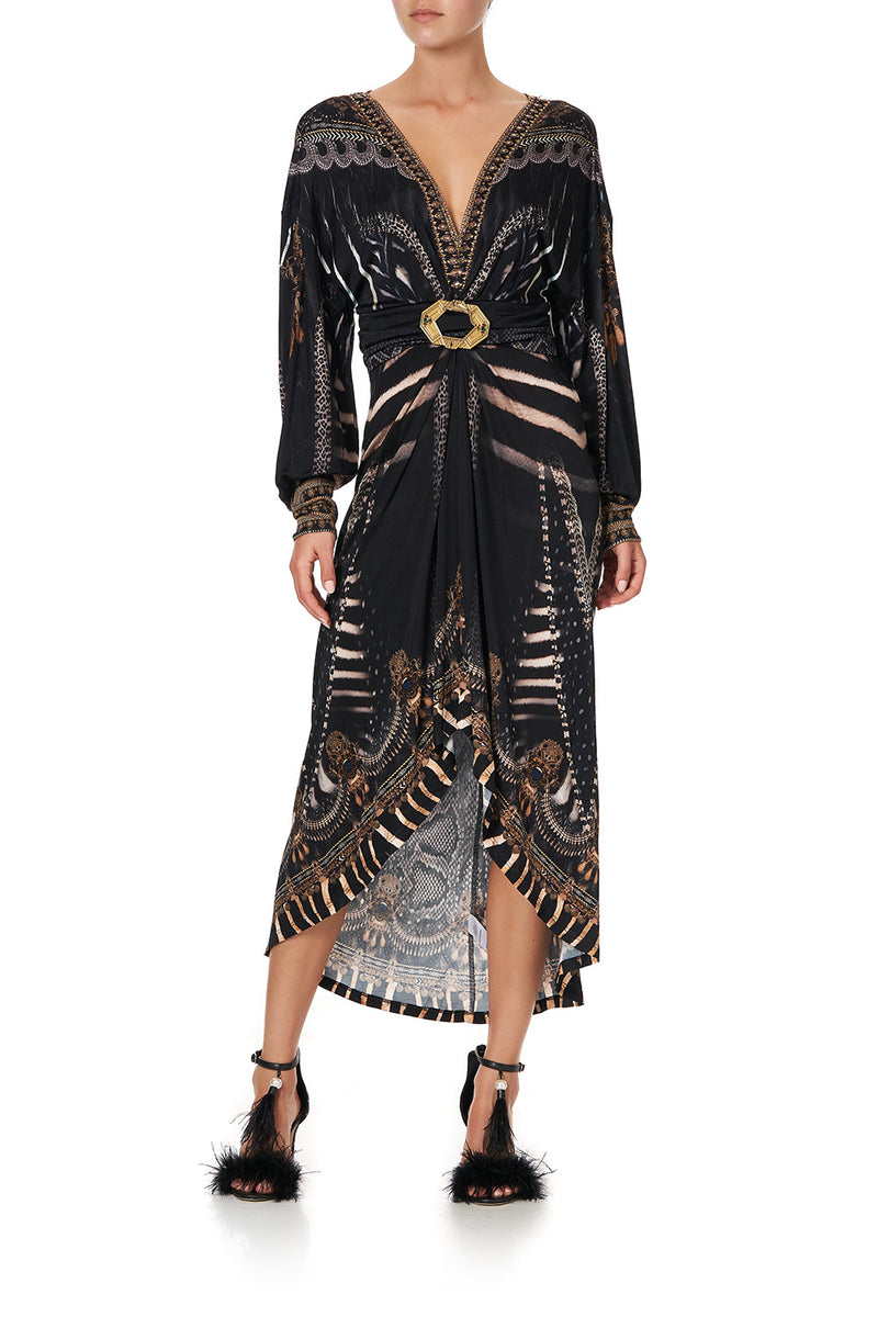 Belted Jersey Dress, Quechua King | CAMILLA AU – CAMILLA