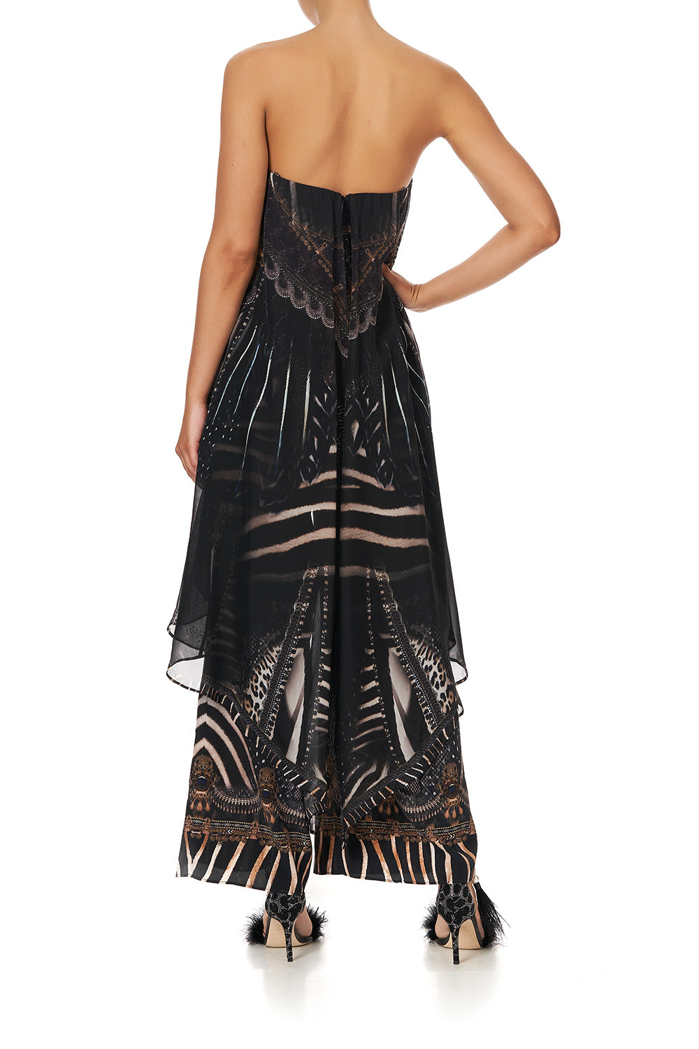 STRAPLESS OVERLAY JUMPSUIT QUECHUA KING