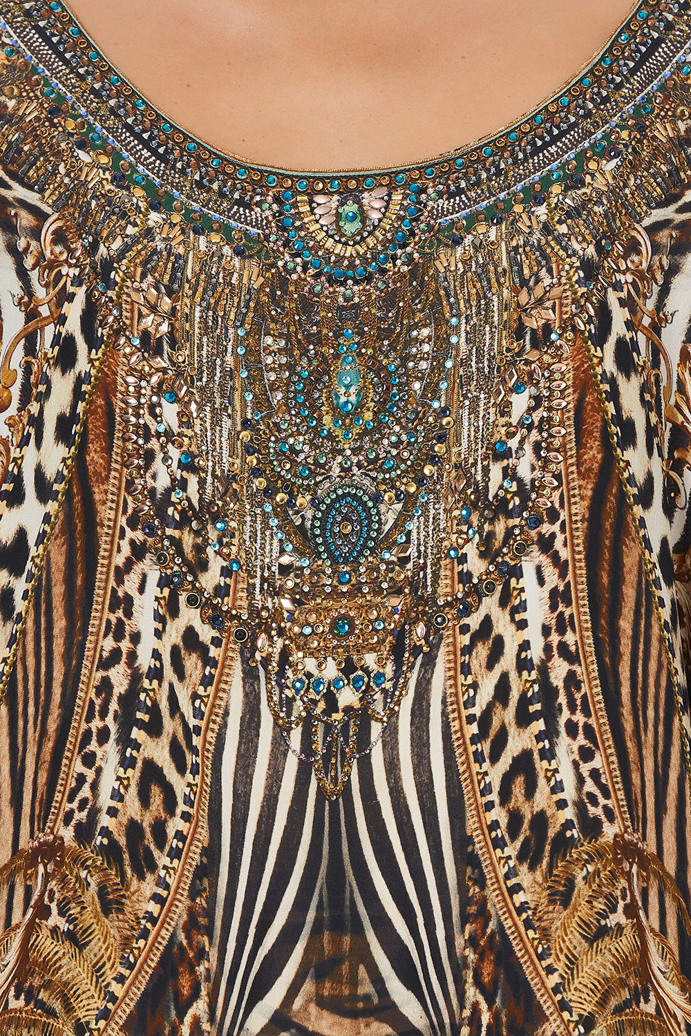 SHORT ROUND NECK KAFTAN BERKELEY ST AFTER DARK