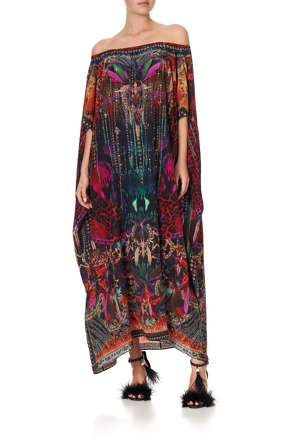 OFF SHOULDER KAFTAN ROCKET WOMAN