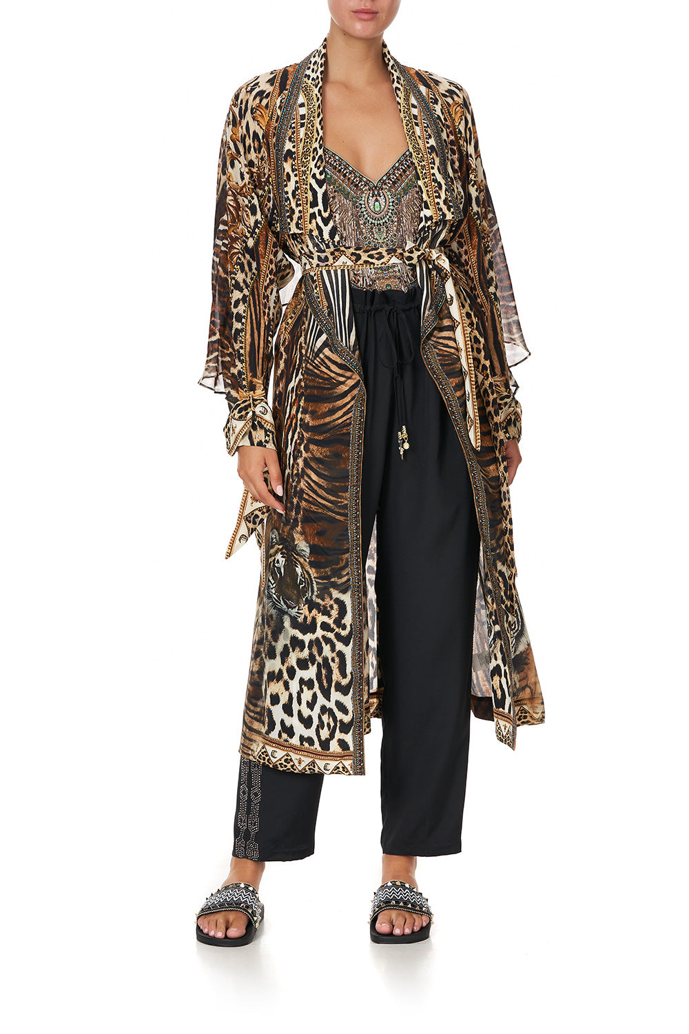 SOFT TRENCH WITH TIES BERKELEY ST AFTER DARK